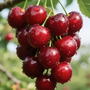 30 Dark Red Cherry Tree Seeds Hardy Fruit Trees for Home Orchard & Backyard Growing Sweet Juicy Cherries with Spring Blossoms Reliable Growth in Full Sun