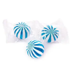 YumJunkie Sassy Spheres Blueberry Blue Striped Candy Balls: 5LB Bag YumJunkie Sassy Spheres Blueberry Blue Striped Candy Balls: 5LB Bag