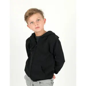 Neutral Solid Color Zip Hoodies