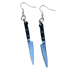 Kitchen Knife Earrings