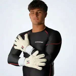 ONEKEEPER Compression Shirt Long Sleeve, Black, SummerSport T-shirt for Goalkeeper