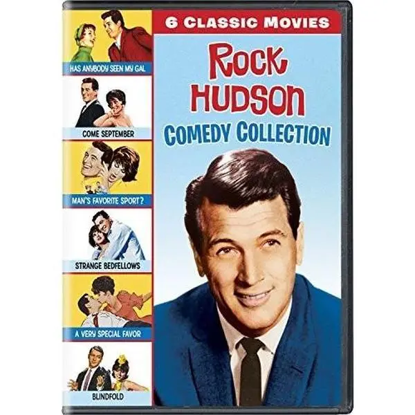 Rock Hudson Comedy Collection: 6 Classic Movies  [DVD Video Disc]