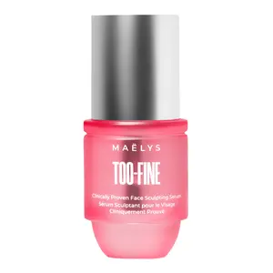 MAËLYS TOO-FINE Clinically Proven Face Sculpting Serum for Under Eye Bags, Eyelids, and Cheekbones - With Glaucine