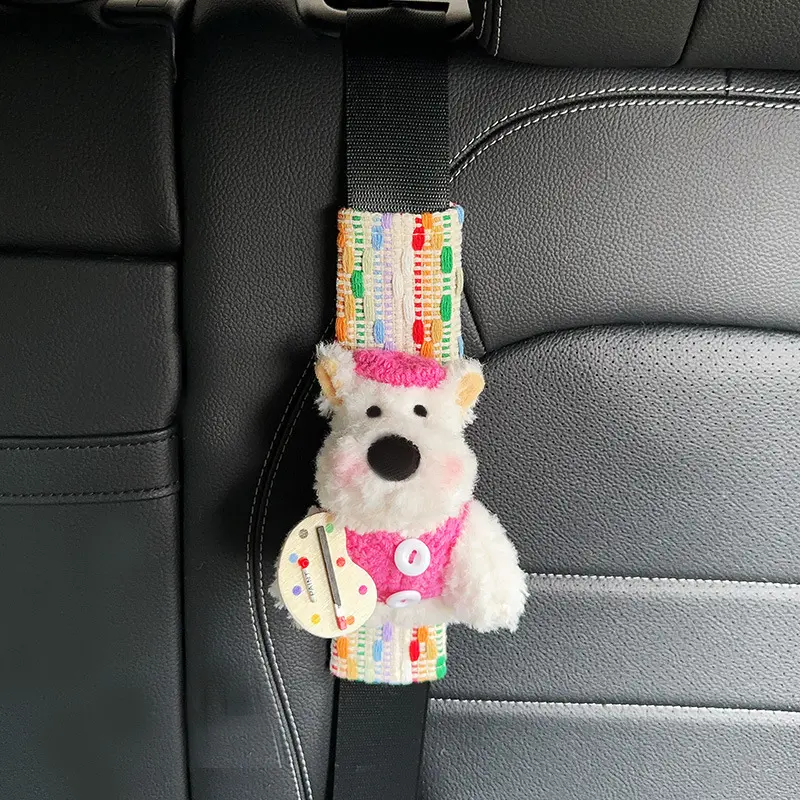 [Rose Red]Patterned Shoulder Pad 1 piece