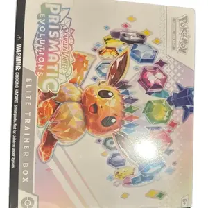 Pokémon Prismatic Evolution Elite Trainer Box - Sealed Collectible for Collectors and Players
