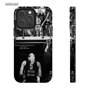 Paige Bueckers themed phone cases, available for iPhone and Samsung models, are sturdy and durable.