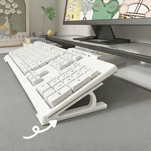 Ergonomic Keyboard Riser, Non-slip Universal Stand, Available in Multiple Colors, Dedicated for Office and Gaming