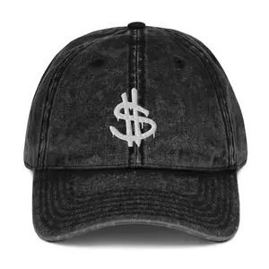 Vintage Cotton Twill Cap