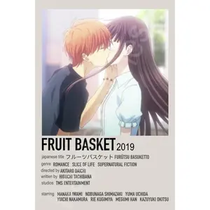 Fruits Basket Romance Anime Polaroid Inspired Keychain