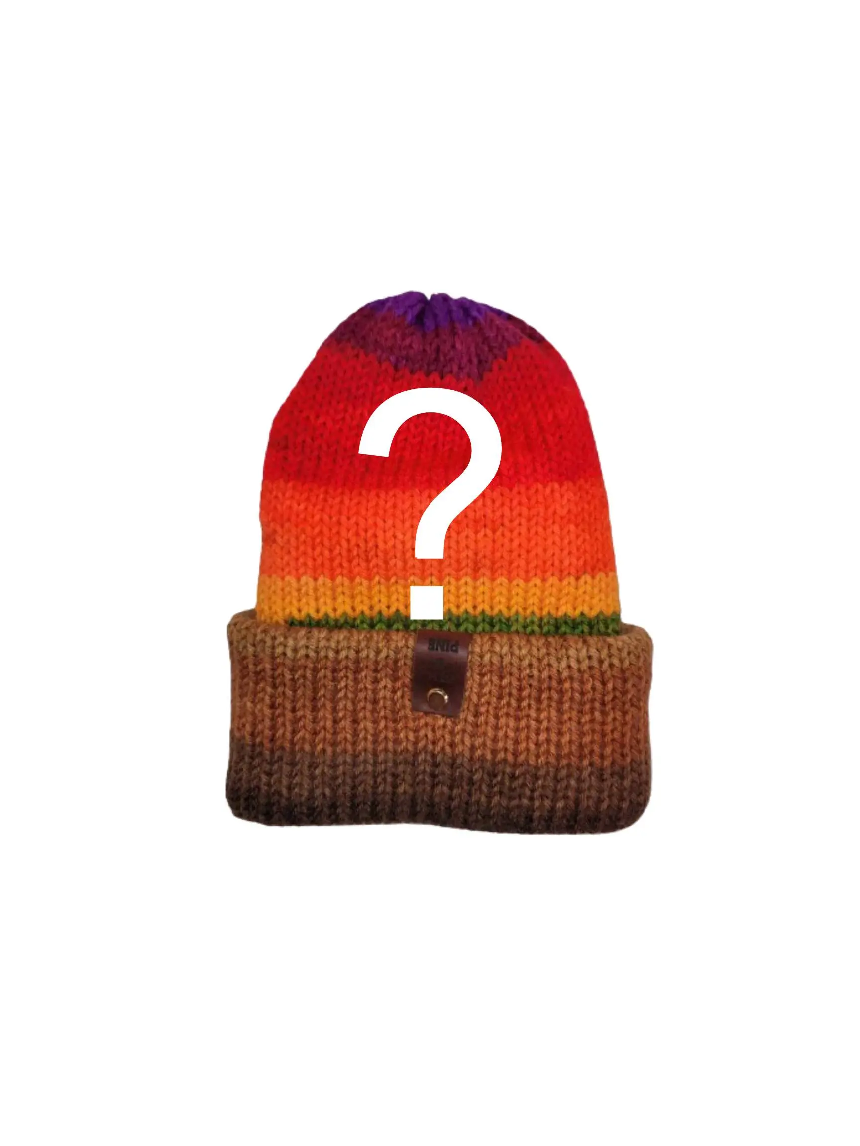 RANDOM RAINBOW  Pedro's Knit Cozy: Handcrafted Hats & Headbands – Unique Styles for Every Season!!!