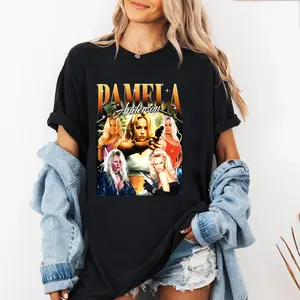 Pamela Anderson Retro Shirt, Pamela Anderson Bootleg Tees, and Gifts Tshirt