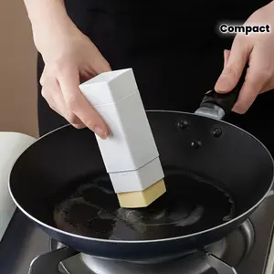 Portable Butter Spreader Stick, Vertical Butter Container, White Butter Storage Container. Suitable for Bread, Pastries, And Baking. Compact And Space-saving. Ideal for Foodies Festival, Valentine' Day, Easter Sunday, And Birthday Gifts