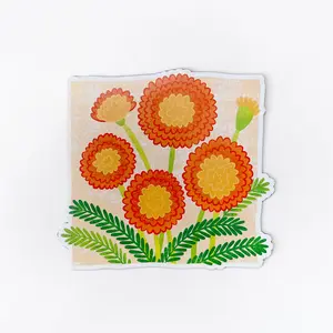 October Marigold magnet