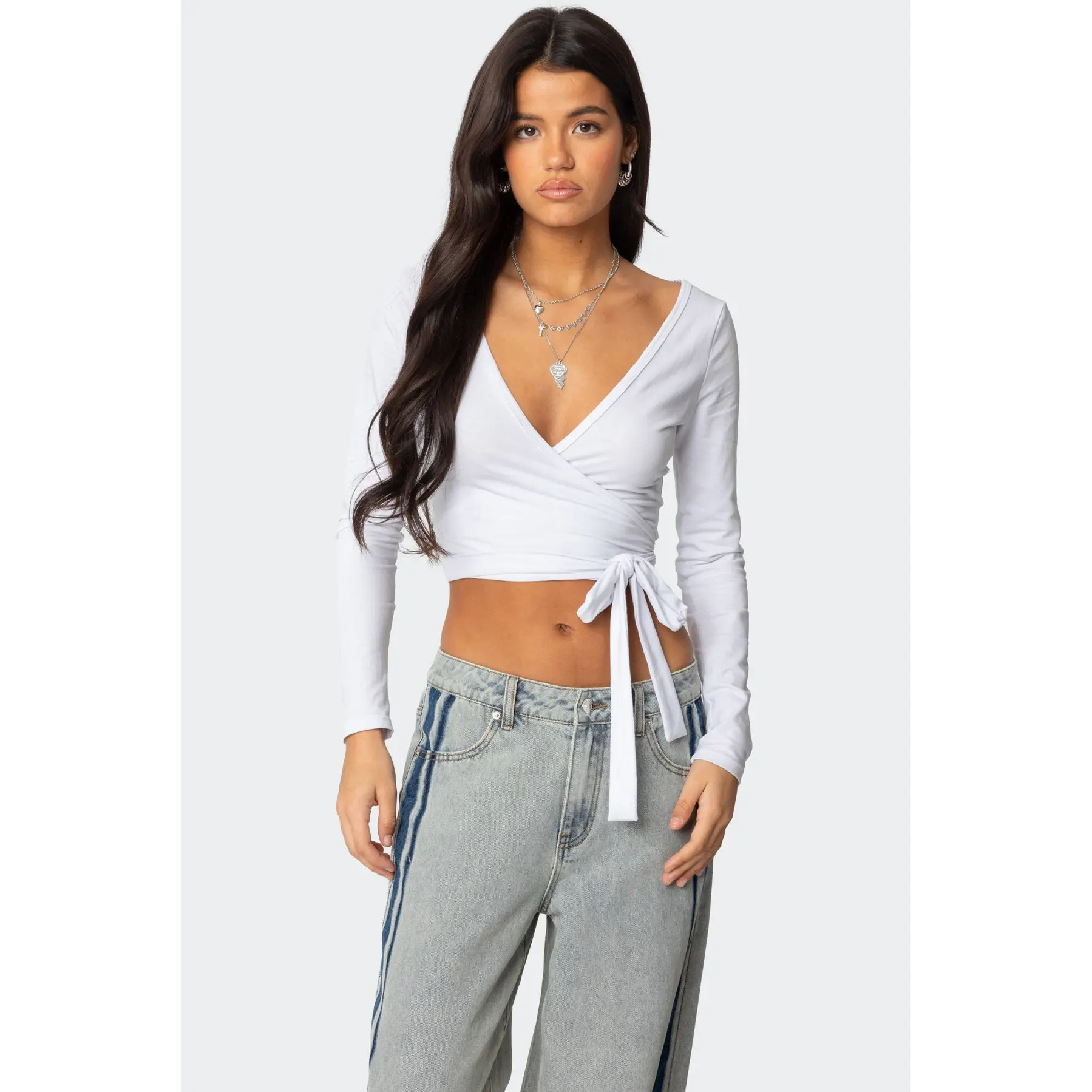 Aila Wrap Top