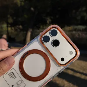Super Durable Thick High-End Stand Phone Case for Apple 17 Pro Max/pro/17, 5m Drop & Scratch Resistant, Solid Pattern