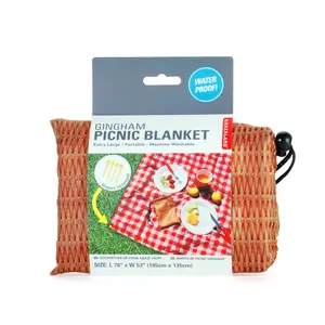 Gingham Picnic Blanket