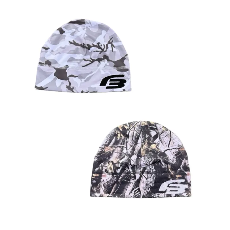 Woods duo on the yard skull caps