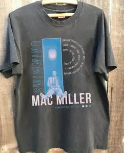 [Sale Up To 50%] Mac Millers Shirt, Mac Millers Swimming Album Music Charcoal Unisex Tshirt