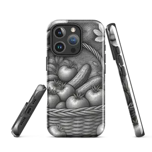 iphone Mega Tough Case ... Matte or Glossy Garden Theme