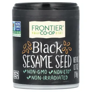 Frontier Co-op Black Sesame Seed, 0.7 oz (19 g)