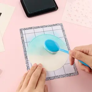 3pcs Low Tack Mat for Scrapbooking Card Stick and Stamp Mat Laser Cut Template Stencil To Hold Project In Place