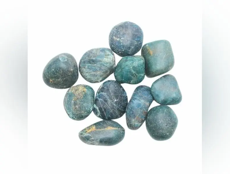 Blue Apatite Tumbled Stone