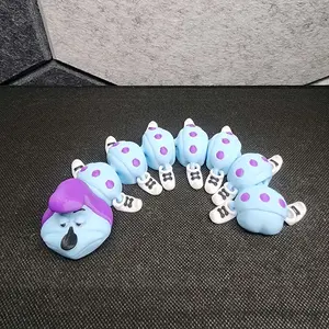 Articulated Caterpillar Collectable Figurine Statue