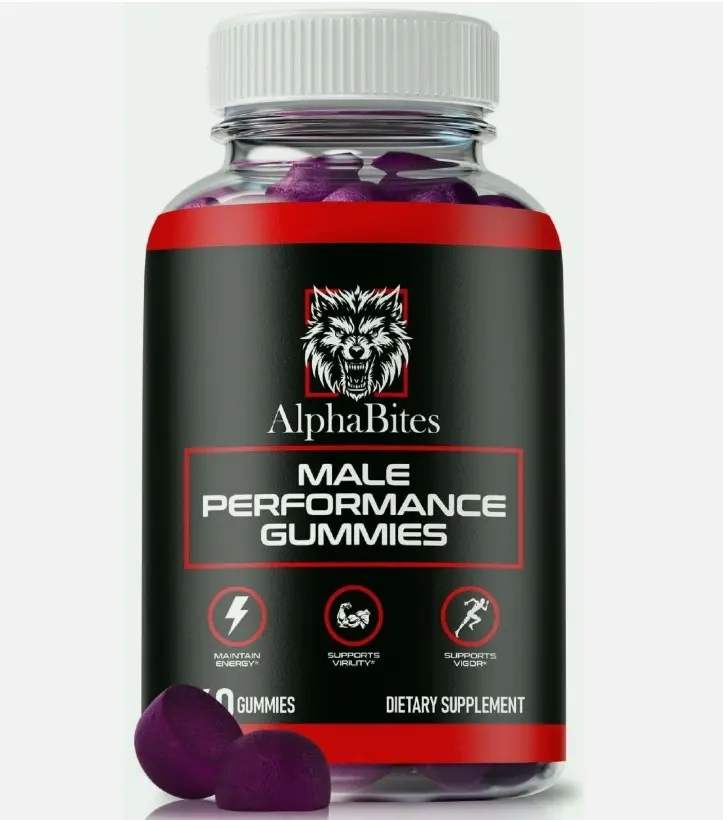 Alpha Bites Gummies , AlphaBites ED Gummies BIGD 60ct supplement