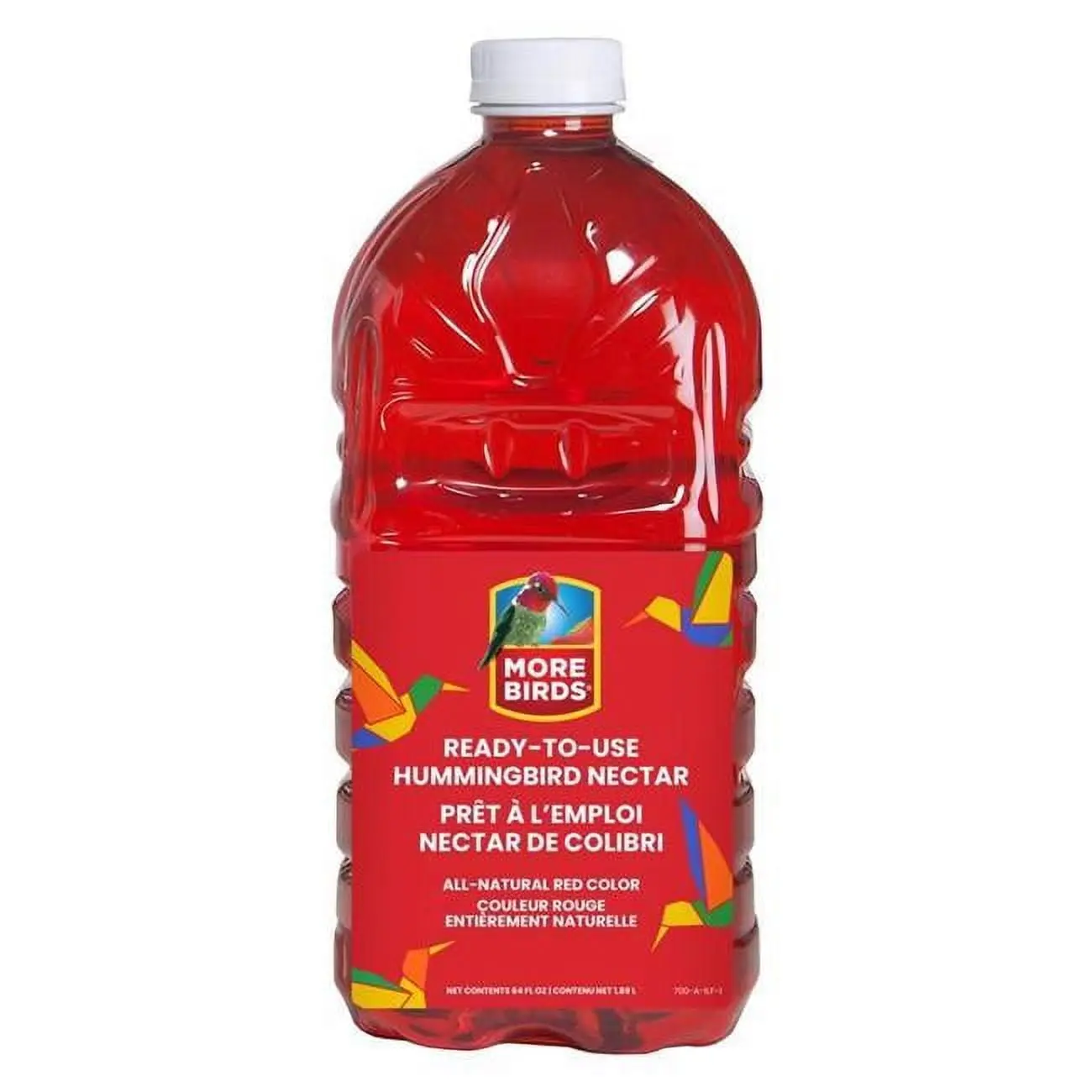 64 oz Hummingbird Vitamins & Minerals Nectar, Red