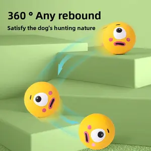 Durable Chew Resistant Dog Toy Ball for All Size Dogs safe toy motion-activated dog stimulation toy sqeaker