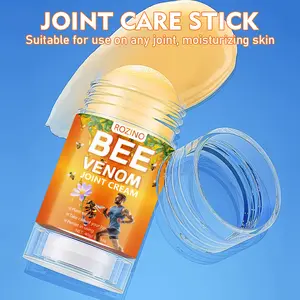 ROZINO Bee Venom Joint Cream 40g with Bee Venom Vitamin C Petrolatum Plant Extracts Moisturizes Joint Skin Easy to Absorb Non-Sticky Soothes Joint Discomfort Hydrating Care Suitable for Daily Use to Maintain Joint Health