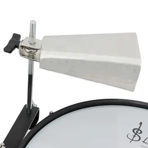 6 Inch Silver Cowbell  Electroplated Cowbell, Durable Drum Accessories for Home School Office Music Accessories