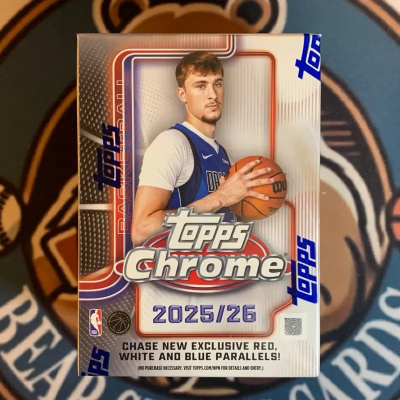 2025 Topps Chrome NBA Blaster Box