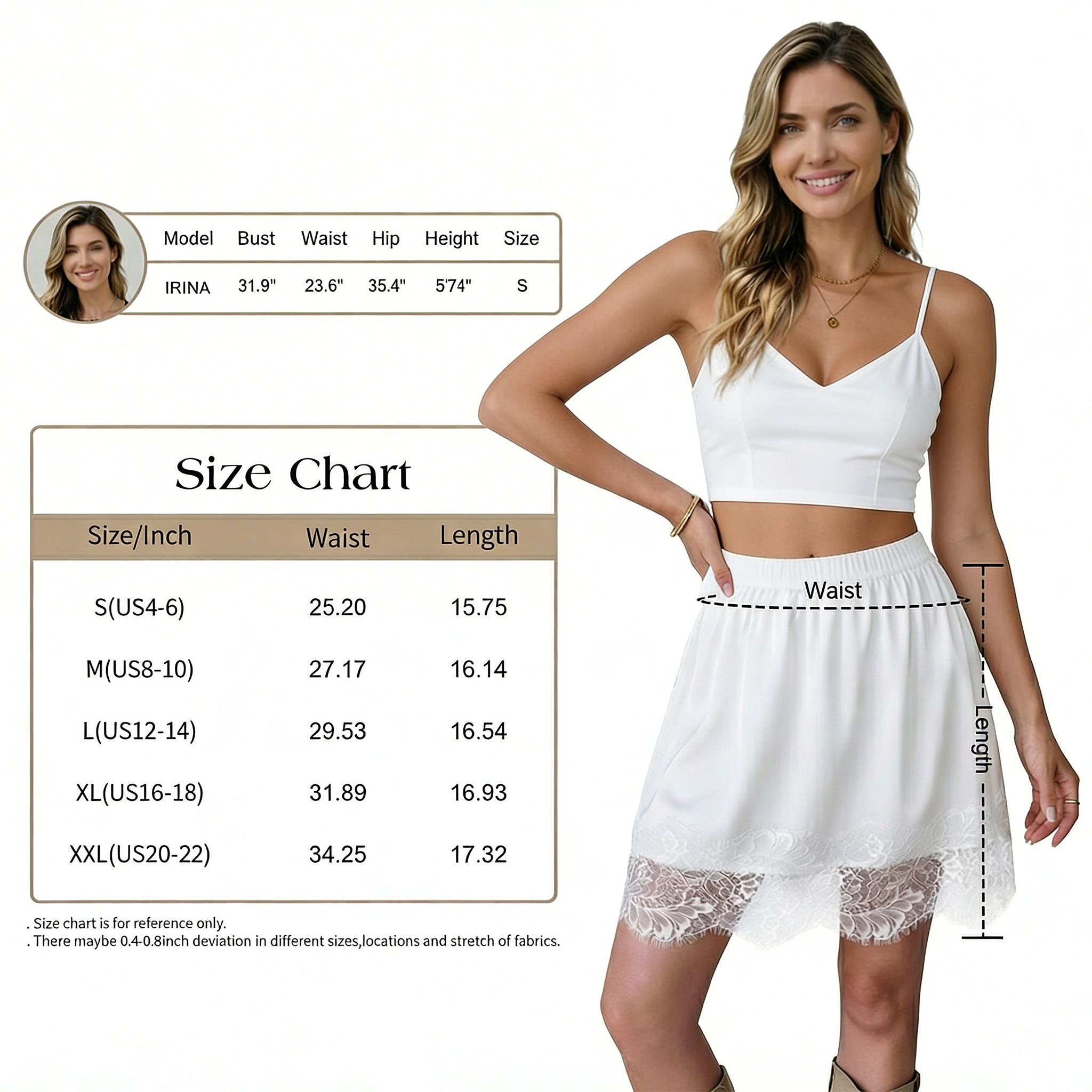 Florboom Summer Lace Mini Slip Skort, Elastic Waist, Must-Have for Trendsetters, Music Festival Outfit, Lace Trim Skirt, Easter Dress, GrungeStyle, Westernfashion