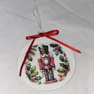 Handmade Nutcracker Christmas Ornament - Personal Touch for Holiday Decor