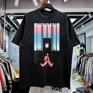 [Sale Up To 40%] Mac Miller Swimming 90s Retro Black T shirt Vintage style Unisex Tee