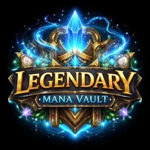 Legendary Mana Vault shop logo