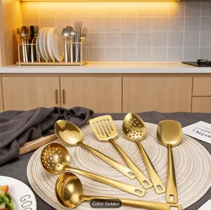 - 6PCS Premium Thickened Soup Spoons  Non‑Slip Comfort Handle  Kitchen Must‑Have