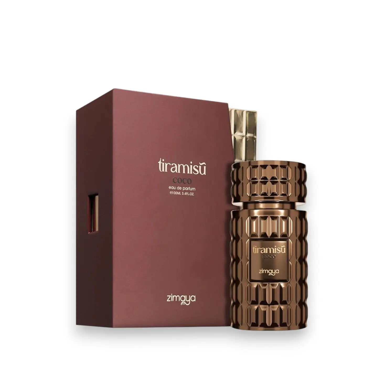 Afnan | Zimaya | Tiramisu | Coco | Unisex Fragrance | 100 ML - 3.4 OZ | Eau De Parfum | Amaretto - Coffee & Vanilla
