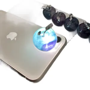 Flouriteapple - Apple Shaped Decorative Piece with Beautiful Light Effect and Charming Aesthetic for Enhancing Your Space