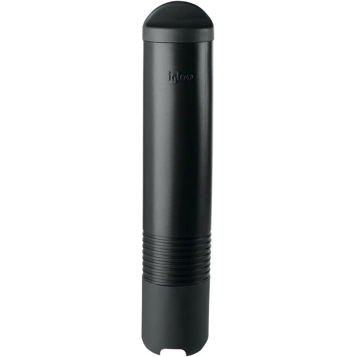 IGLOO All-Plastic Cup Dispenser for Water Jugs - 4-4.5 oz, Durable All-Plastic Construction, Compatible with Beverage Coolers, Black, Easy Loading, Fits Igloo 3, 5 And 10 Gallon Beverage Coolers/Water Jugs