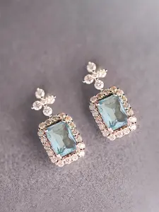 2024 New Style Artificial Zircon Decor Dangle Earrings, Elegant Jewelry for Women, Trendy All-match & Exquisite Jewelry for Birthday Gift, Dainty Gift for Your Love