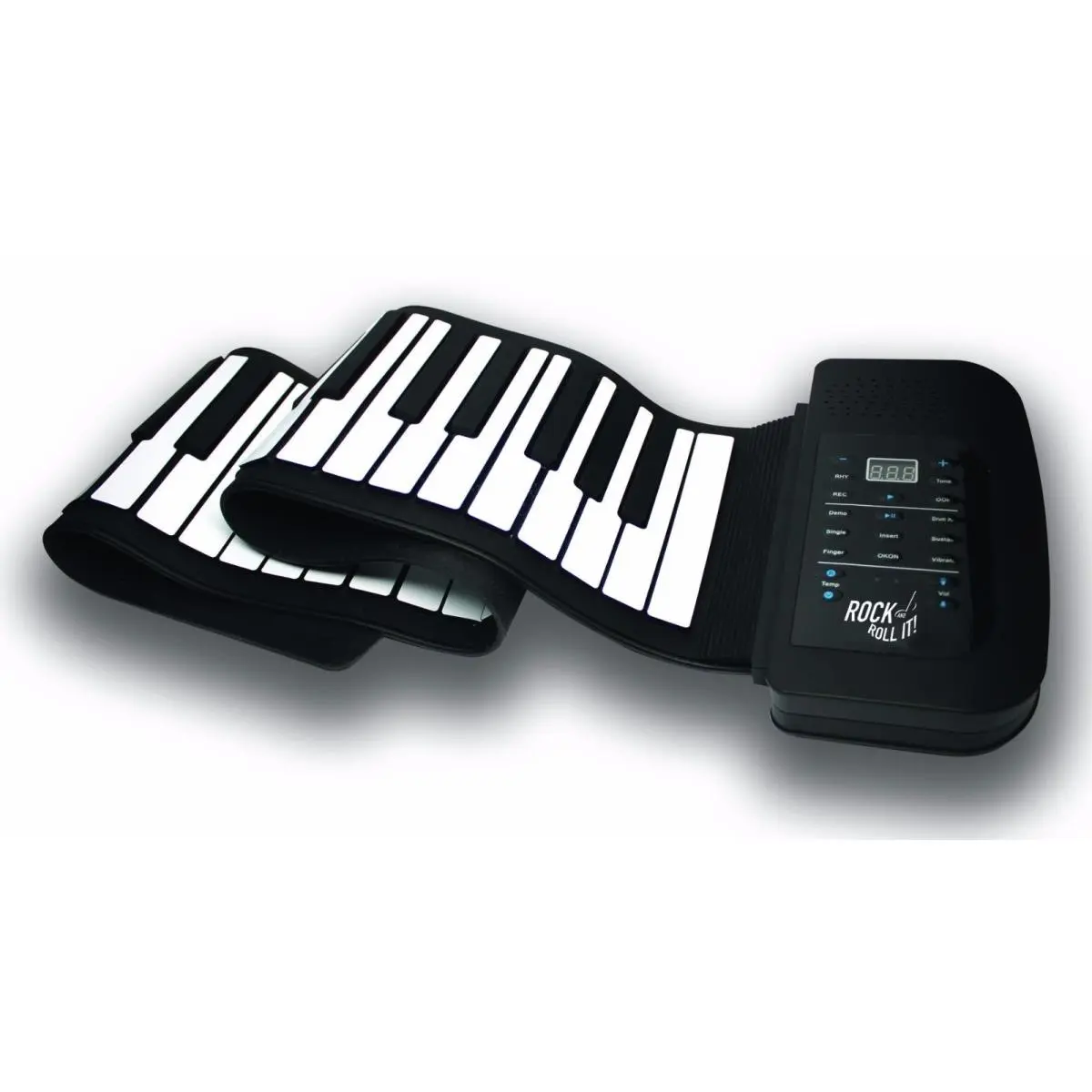212 MAIN Mukikim Rock And Roll It Digital Piano Studio, Portable Multifunction Musical Toy with Pedal Set Electronic Drums for Percussion Instrument Learning