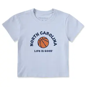 Women's North Carolina Basketball Crusher-LITE Shrunken Tee