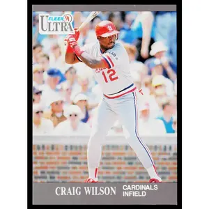 Craig Wilson 1991 Ultra #298 RC St. Louis Cardinals