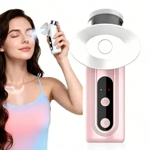 Portable Eye Steamer for Eyes Dry, Heated Nano Eye Mist Spray, Face Humidifier, Portable Eye Mask, Mini Moisturizing Cleaner, Soothing
