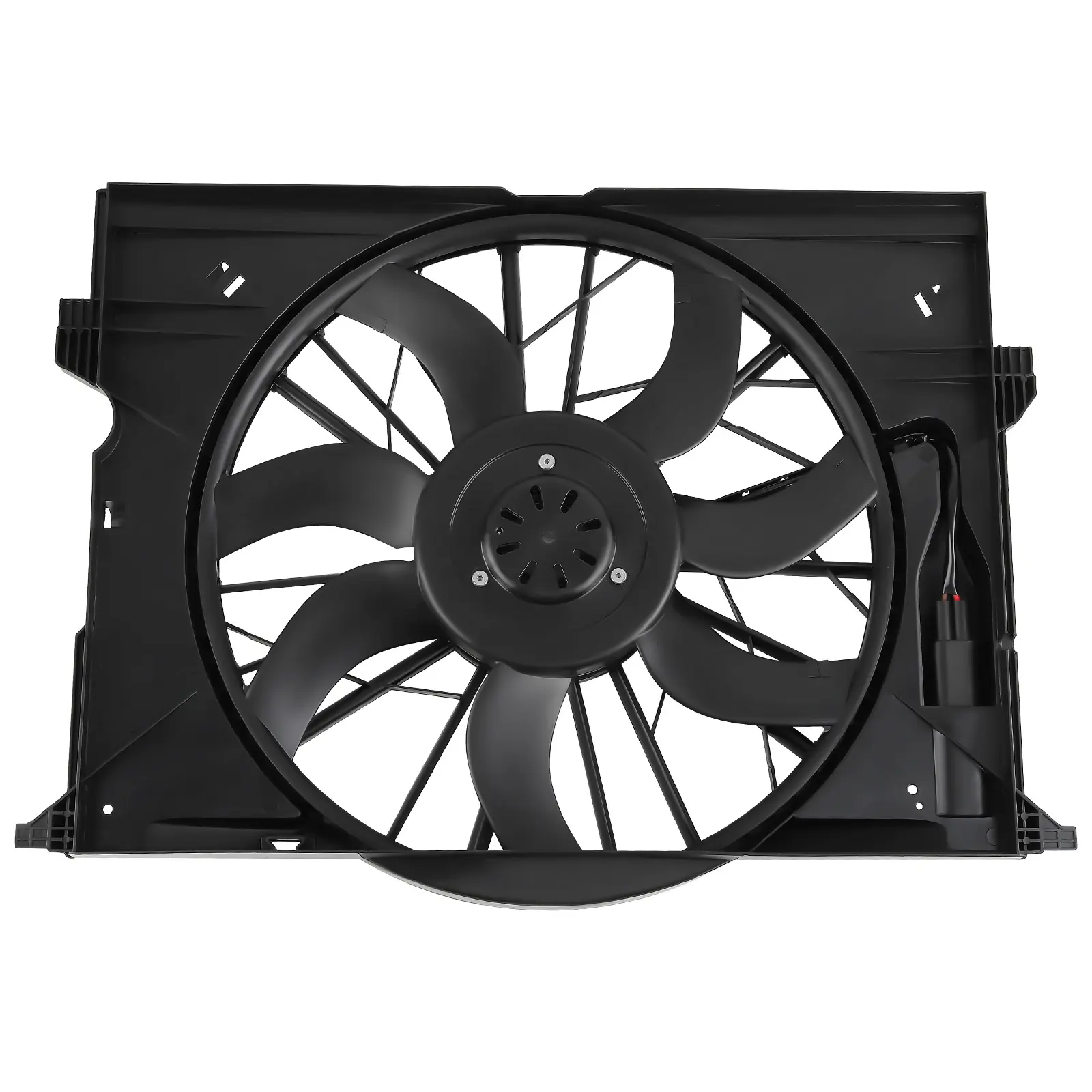 Engine Cooling Fan Assembly 600W compatible for Mercedes W211 E320 E350 E550 W219 CLS350