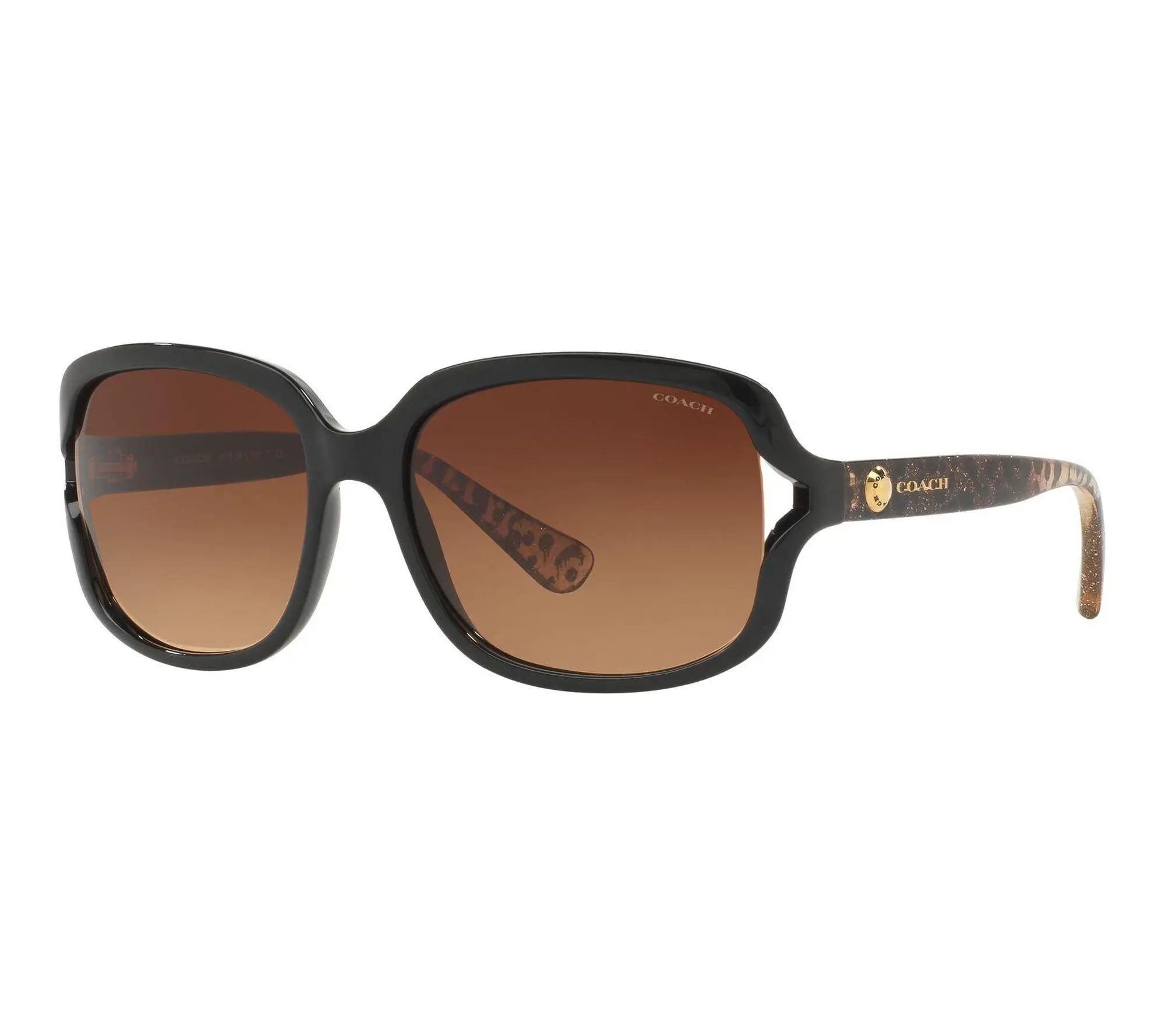 Coach Women's Sunglasses - Black/Brown