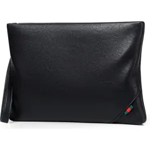 Mens Clutch Bag Man Purse Handbag 12 inches Large Hand Bag Big Clutch Wallet