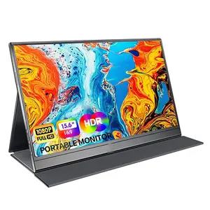 15.6" Portable IPS Monitor — 1080p Full HD, HDMI & USB-C